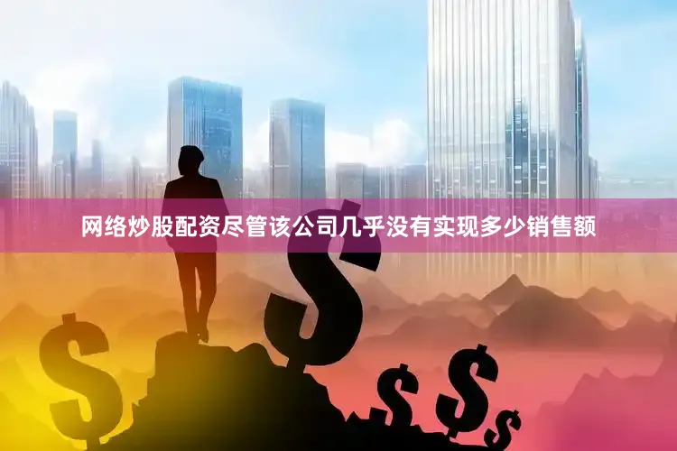 网络炒股配资尽管该公司几乎没有实现多少销售额